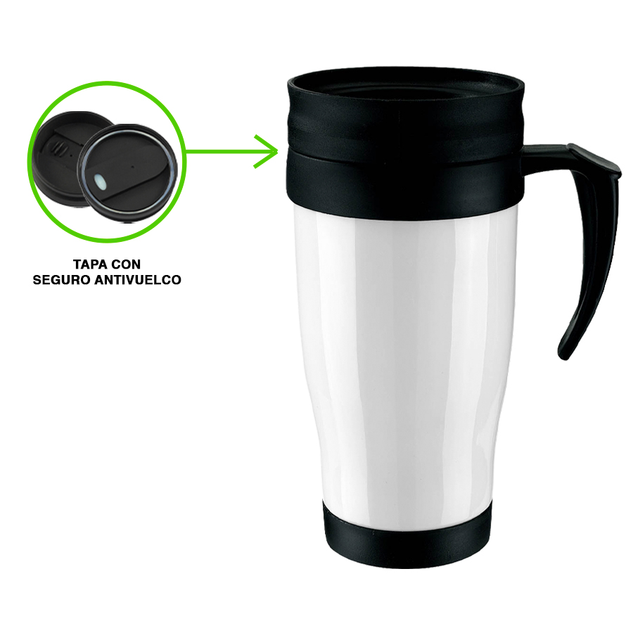 Mug Térmico Plástico 450cc