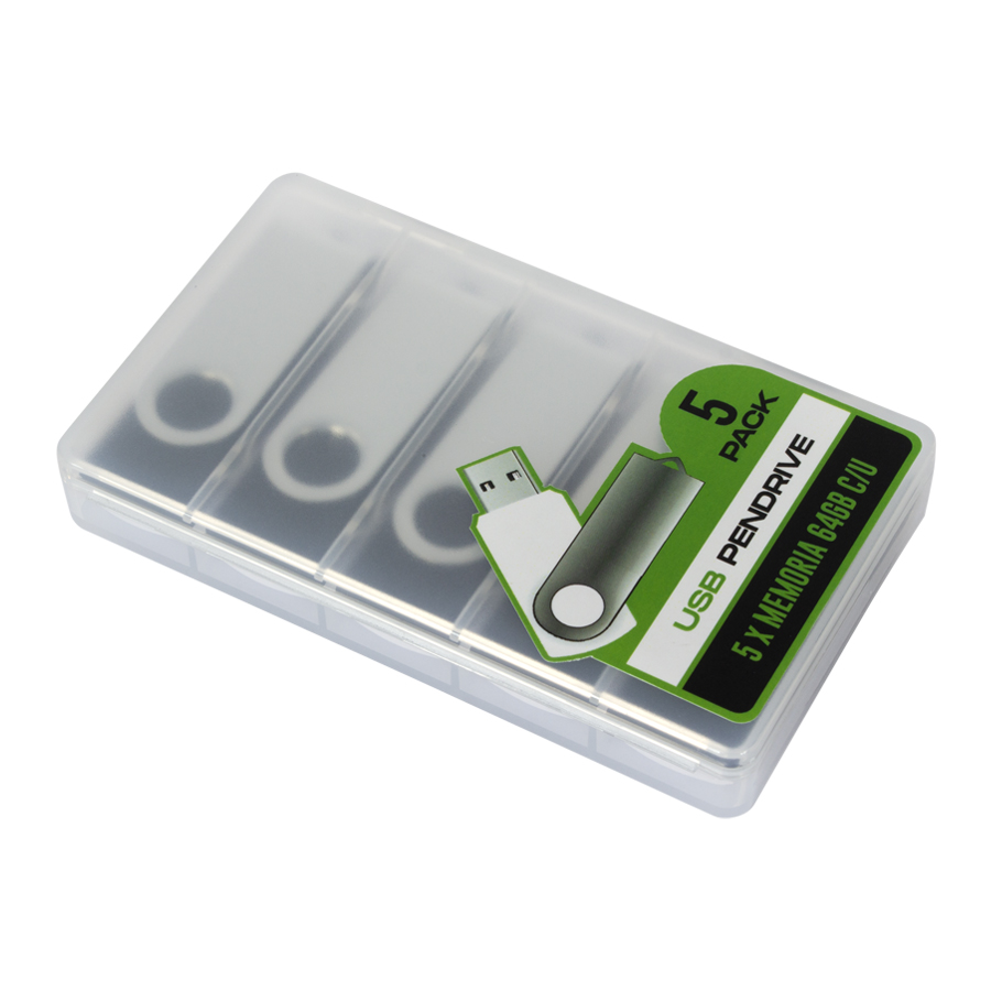 Set 5 USB Pendrive 64GB