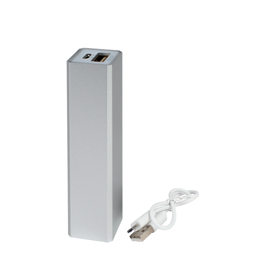 Cargador Power Bank metálico 2200mAh