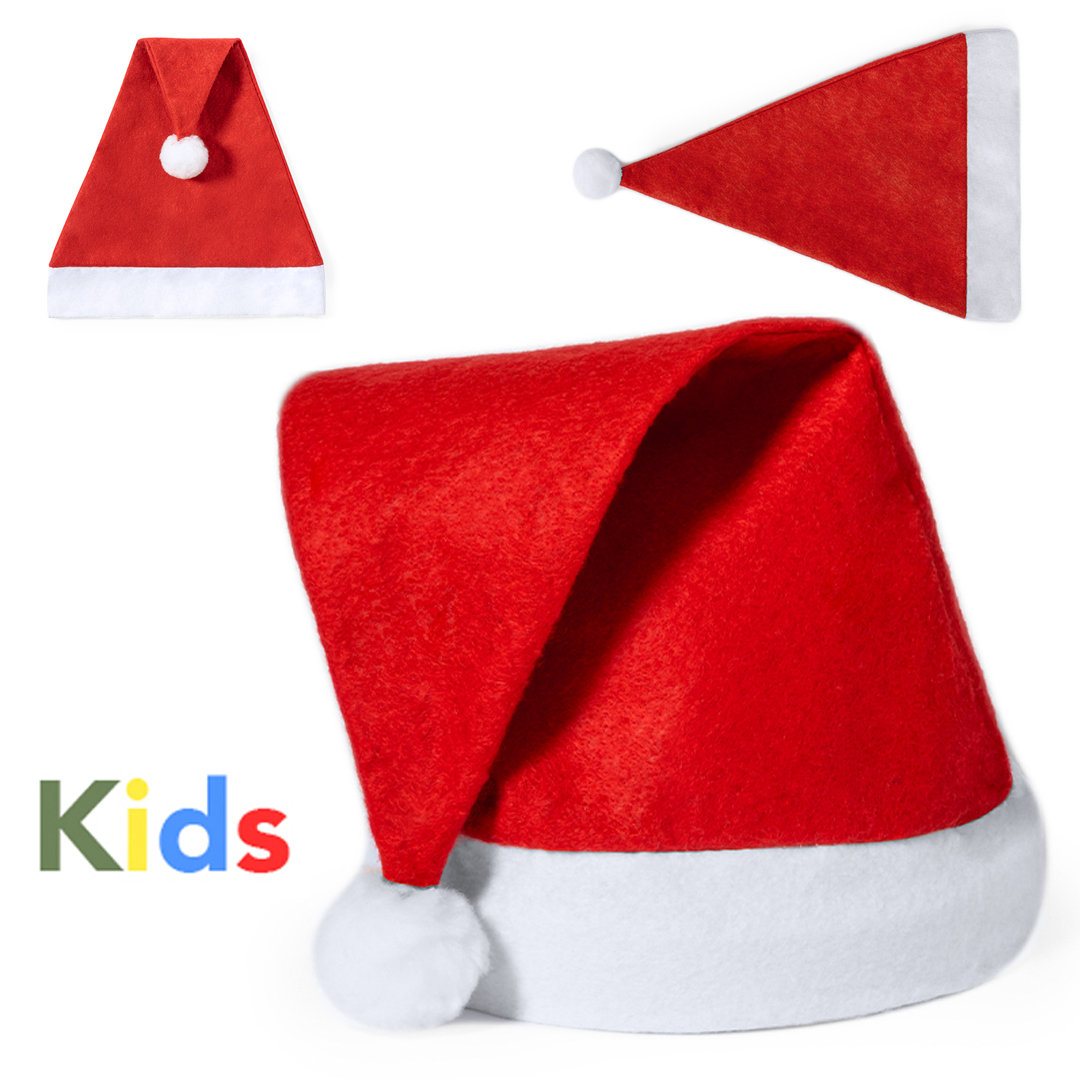 Gorro Papa Noel Niño Flip