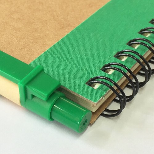 Cuaderno - Libreta Tapa Cartón con Bolígrafo N36
