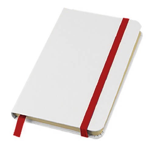 Cuaderno - Libreta Tapa Simil Cuero PU White N42